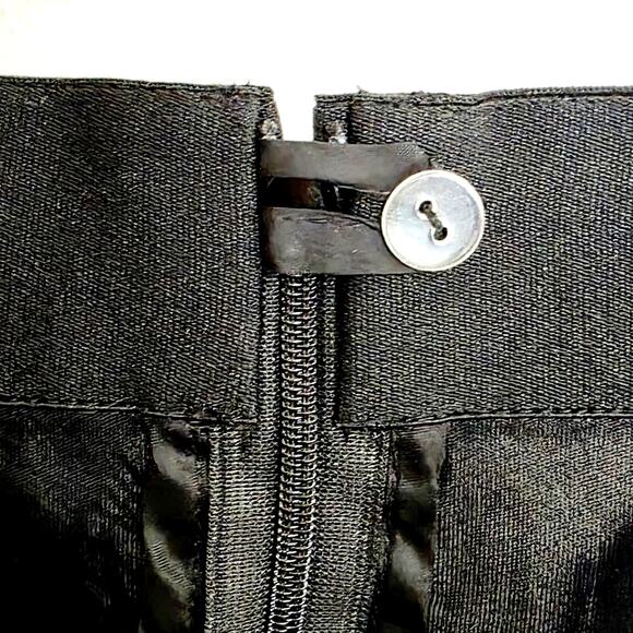 Akris Punto Sashiko Flower Embroidered Lace Tulle Maxi Skirt Black Plus Size 16 - Picture 10 of 16